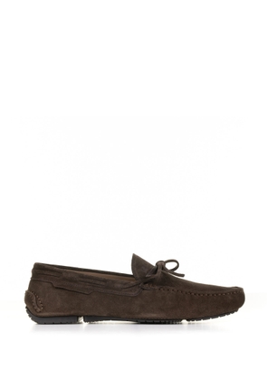 Fratelli Rossetti One Brown Suede Moccasin