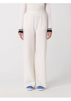 Msgm Elasticated Waistband Wide-Leg Knitted Trousers