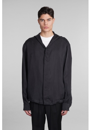 Costumein Otaru Casual Jacket In Black Polyamide Polyester