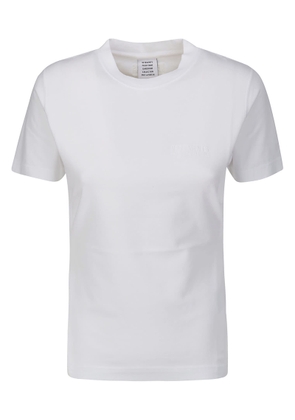 Vetements Embroidered Tonal Logo Fitted T-Shirt
