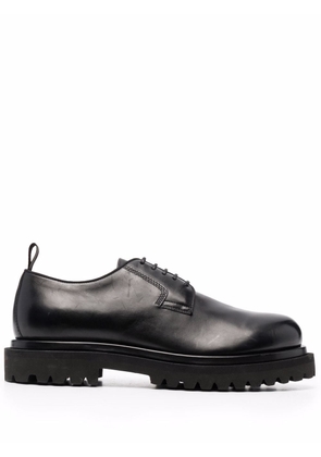 Officine Creative polished leather derby shoes - Black