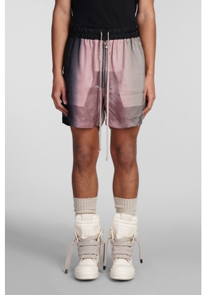 Rick Owens Bela Boxers Shorts In Multicolor Polyamide Polyester