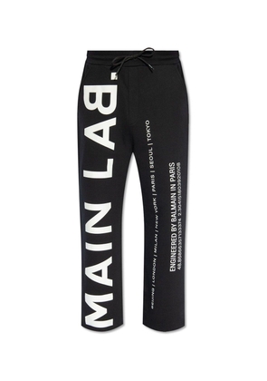 Balmain Logo Printed Track Trousers