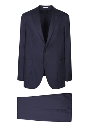 Boglioli Single-Breasted Blue Suit
