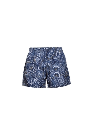 Etro Floral Printed Drawstring Swim Shorts