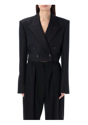 Magda Butrym Cropped Double Breasted Blazer