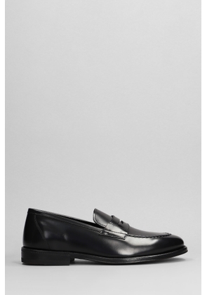 Henderson Baracco Loafers In Black Leather