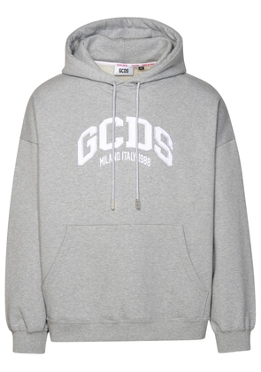 Gcds Gray Cotton Sweatshirt