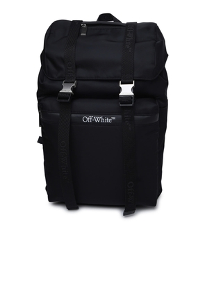 Off-White Black Fabric Backpack
