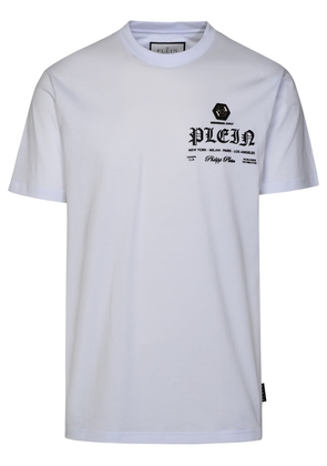 Philipp Plein White Cotton T-Shirt