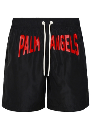 Palm Angels Pa City Black Polyester Swimsuit