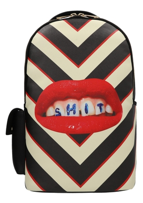 Seletti Lipstick Black Septic X Toiletpaper Backpack