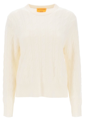 Guest In Residence Twin Cable Cashmere Sweater