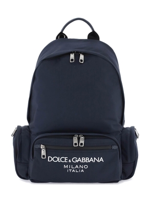 Dolce & Gabbana Nylon Backpack With Logo