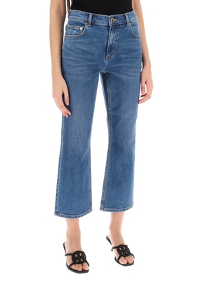 Tory Burch Cropped Flared Jeans