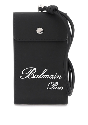 Balmain Phone Holder With Logo