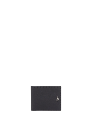 Fendi Bi-Fold Wallet In Black Leather