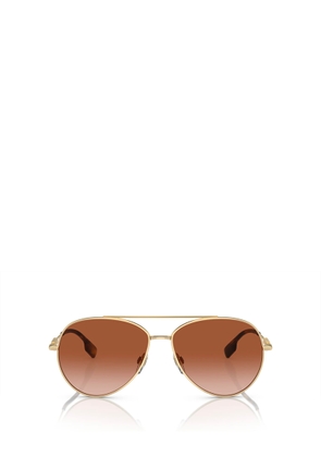 Burberry Eyewear Be3147 Light Gold Sunglasses