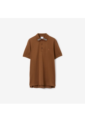 Burberry Cotton Silk Polo Shirt