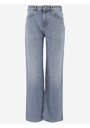 Chloé Straight Leg Denim Jeans