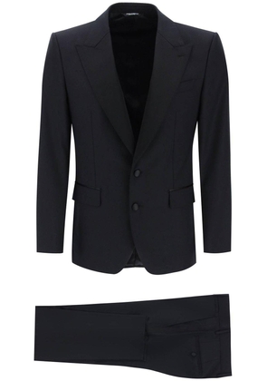 Dolce & Gabbana Single-Breasted Pressed Crease Tailored Suit