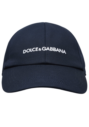 Dolce & Gabbana Black Cotton Hat