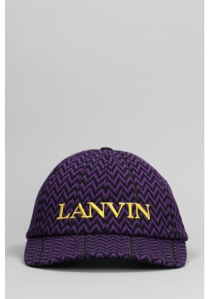 Lanvin Hats In Black Cotton