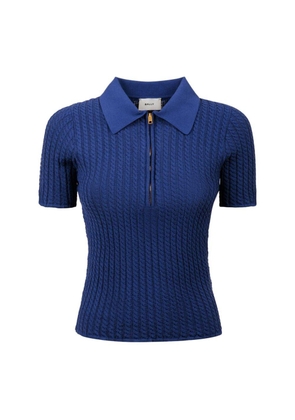 Bally Short-Sleeved Knitted Polo Shirt