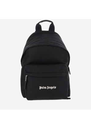 Palm Angels Canvas Backpack With Logo