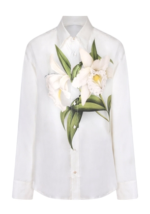 Pierre-Louis Mascia Aloe Organic White/multicolor Shirt