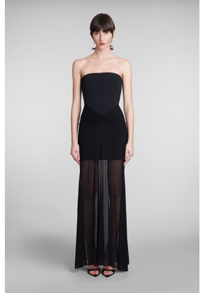 David Koma Dress In Black Acrylic