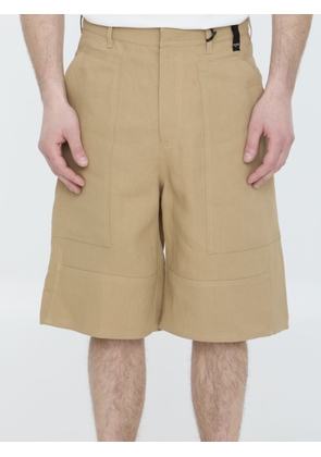 Fendi Canvas Bermuda Shorts