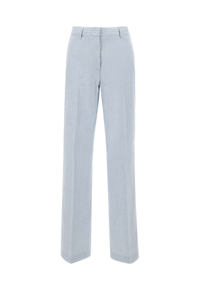 Iceberg Linen And Cotton Trousers