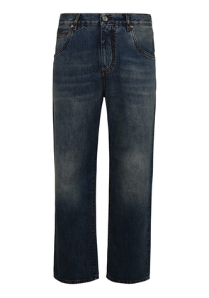 Etro Blue Cotton Jeans