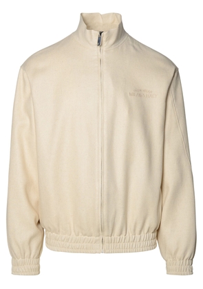 Gcds Ivory Linen Blend Jacket