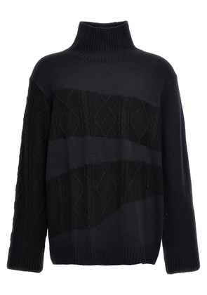 Yohji Yamamoto Two-Tone Sweater