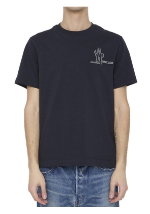 Moncler Grenoble Logo Printed Crewneck T-Shirt