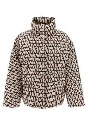 Valentino Toile Iconographe High Neck Puffer Jacket