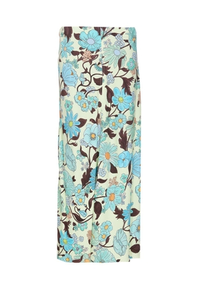 Stella Mccartney Floral Printed Midi Skirt