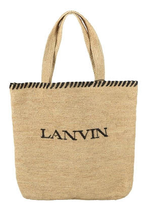 Lanvin Logo Shopping Bag
