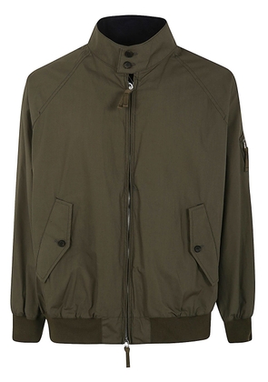 Comme Des Garçons Homme Washed Cotton Bomber With Side Zip