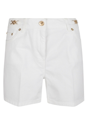 Versace Softened 5 Pockets Denim Shorts