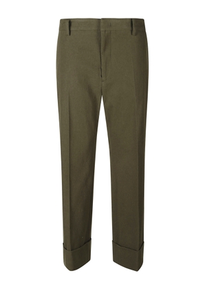 N.21 Straight Concealed Trousers
