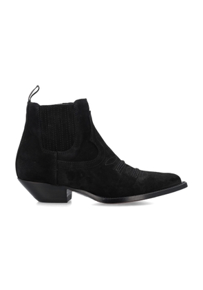 Sonora Idalgo Flower Ankle Boots