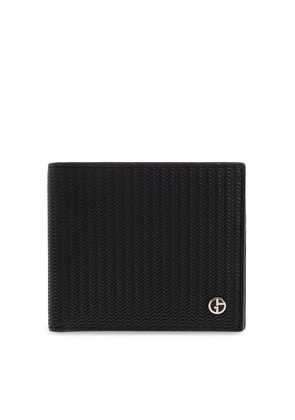Giorgio Armani Leather Wallet With Logo