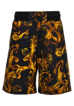 Versace Jeans Couture Barocco Print Bermuda Shorts