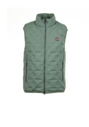 Colmar Green Down Quilted Vest