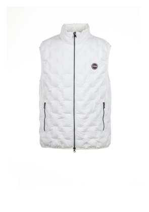 Colmar White Down Quilted Vest