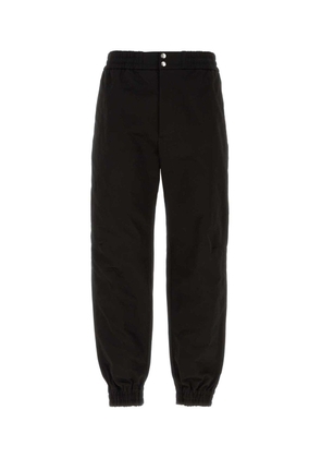 Alexander Mcqueen Mid-Rise Tapered-Leg Trousers