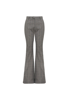 Vivienne Westwood Prince Of Wales Motif Flared Trousers